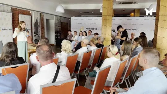 Minister Katarzyna Pełczyńska-Nałęcz w Ostródzie i Iławie na Mazurach