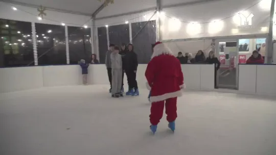 Nowoczesne lodowisko w Nidzicy zaskoczy każdego nawet świętego Mikołaja