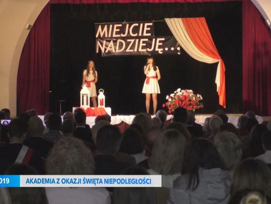 Akademia  z okazji Święta Niepodległości  - Nidzica 11.11.2019