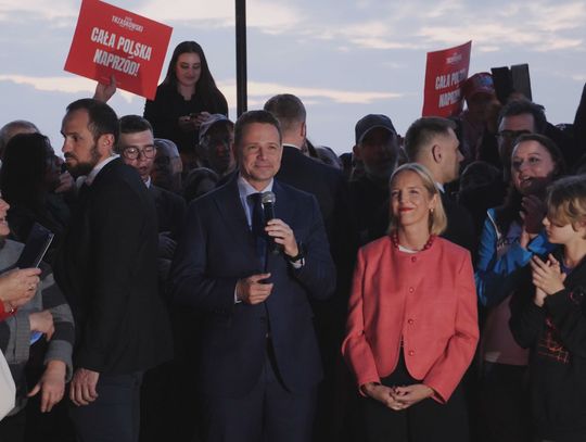 BEZ KOMENTARZA - Wizyta Rafała Trzaskowskiego kandydata na prezydenta RP w Ostródzie