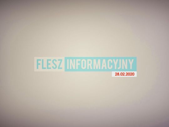 FLESZ INFORMACYJNY 28 02.2020