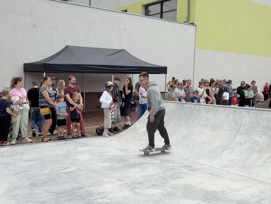 Lata czekania i szczęśliwy finał. Tłumy na otwarciu ostródzkiego skateparku