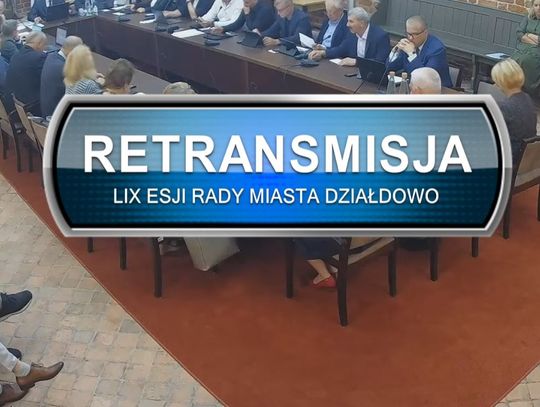 LIX Sesja Rady Miasta Działdowo 31.08.2023