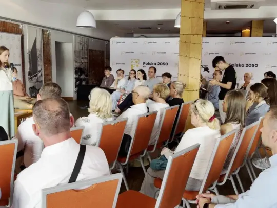 Minister Katarzyna Pełczyńska-Nałęcz w Ostródzie i Iławie na Mazurach