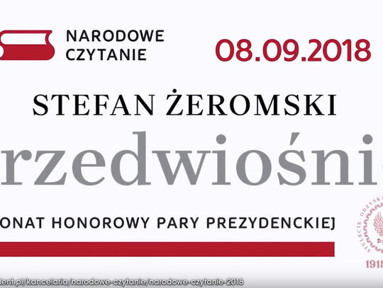 NARODOWE CZYTANIE PRZEDWIOŚNIA