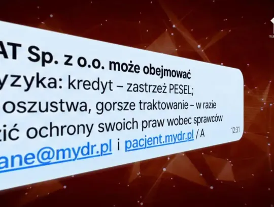 Niepokojący SMS w środku nocy