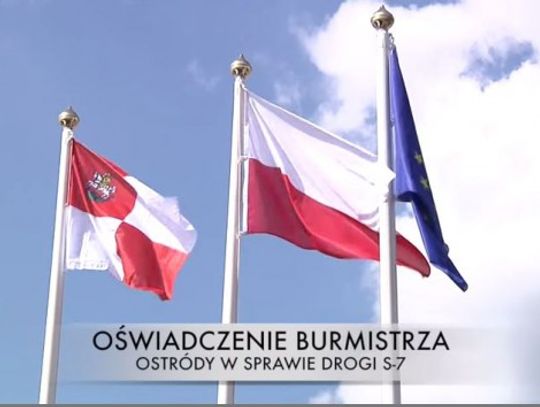 Oświadczenie Burmistrza Ostródy