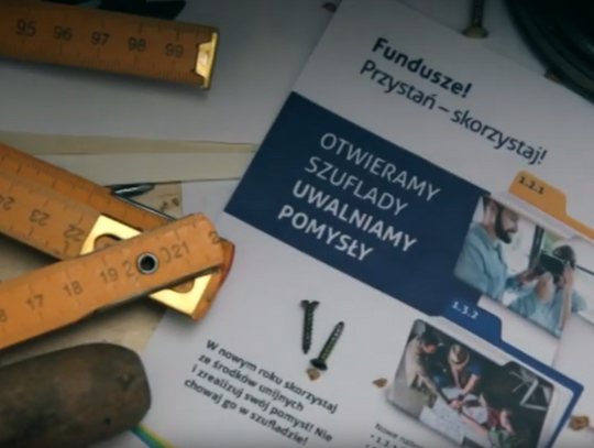 OTWIERAMY SZUFLADY, UWALNIAMY POMYSŁY - SPOT