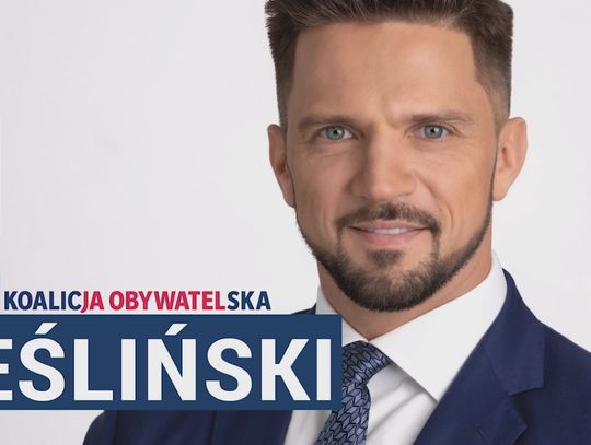  PIOTR CIEŚLIŃSKI - KANDYDAT DO SEJMU RP -  KOALICJA OBYWATELSKA