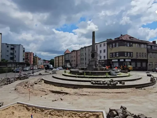 Plac Tysiąclecia w Ostródzie się zmienia!