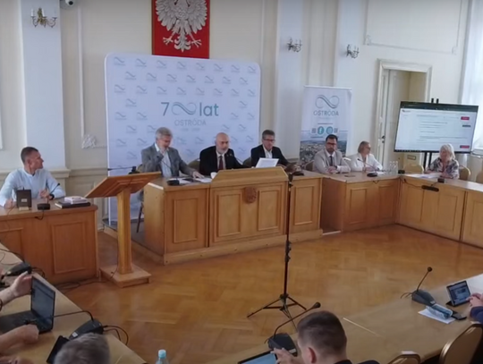 Retransmisja XVI Sesja Rady Miasta Ostróda z dnia 25.07.2025