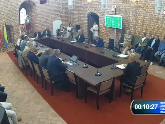 Retransmisja XXX Sesji Rady Miasta Działdowo