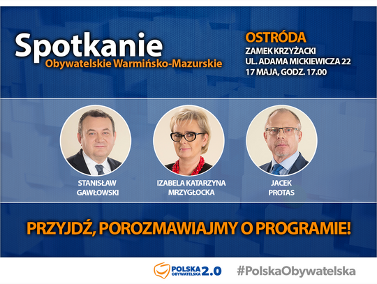 SPOTKANIE OBYWATELSKIE WARMIŃSKO-MAZURSKIE