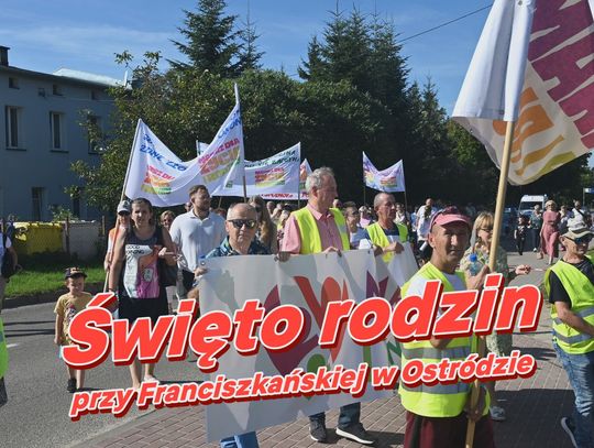 Święto rodzin przy Franciszkańskiej w Ostródzie