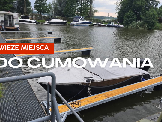 Świeże miejsca do cumowania