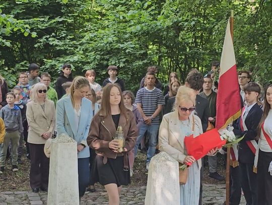 Uczniowie na Polskiej Górce