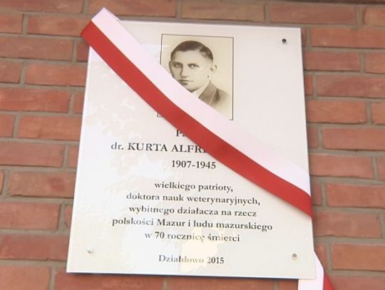 UPAMIĘTNIONO KURTA ALFREDA OBITZA