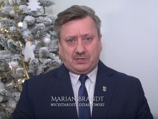 WICESTAROSTA DZIAŁDOWSKI  ŻYCZENIA ŚWIĄTECZNE  2019