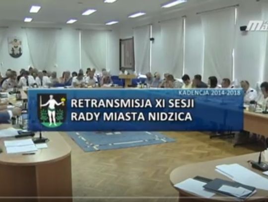 XI SESJA RADY MIASTA NIDZICA 