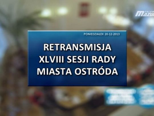 XLVIII SESJA MIASTA OSTRÓDA