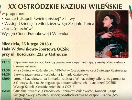 XX OSTRÓDZKIE KAZIUKI WILEŃSKIE