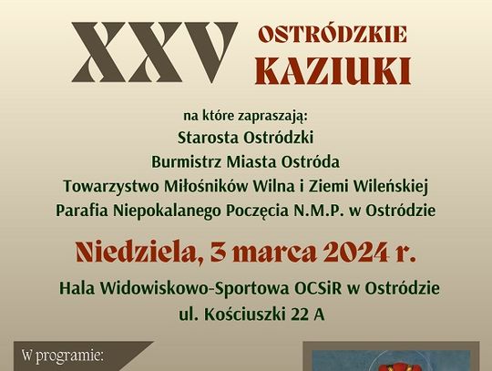 XXV Ostródzkie Kaziuki