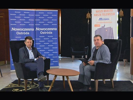 Z WIZYTĄ - RYSZARD PETRU PRZEWODNICZĄCY PARTII .NOWOCZESNA