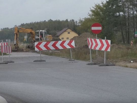 ZAMKNIĘTY FRAGMENT SZOSY ELBLĄSKIEJ W STRONĘ GDAŃSKA