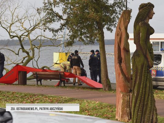 ZWŁOKI MĘŻCZYZNY W DRWĘCKIM