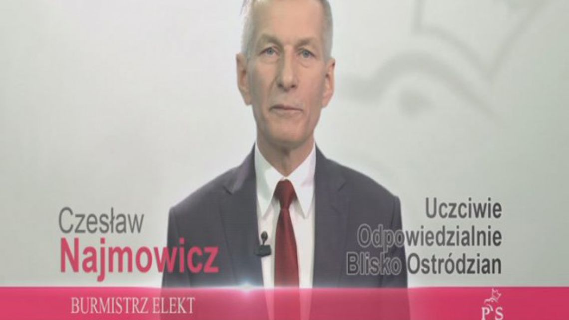 BURMISTRZ ELEKT CZESŁAW NAJMOWICZ