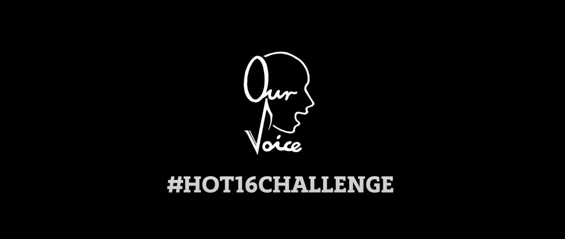 Chór Our Voice również podjął wyzwanie w #hot16challenge2