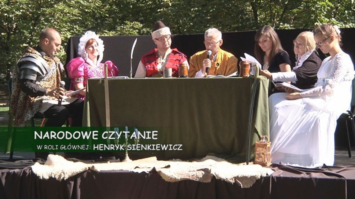 NARODOWE CZYTANIE W ROLI GŁÓWNEJ HENRYK SIENKIEWICZ 