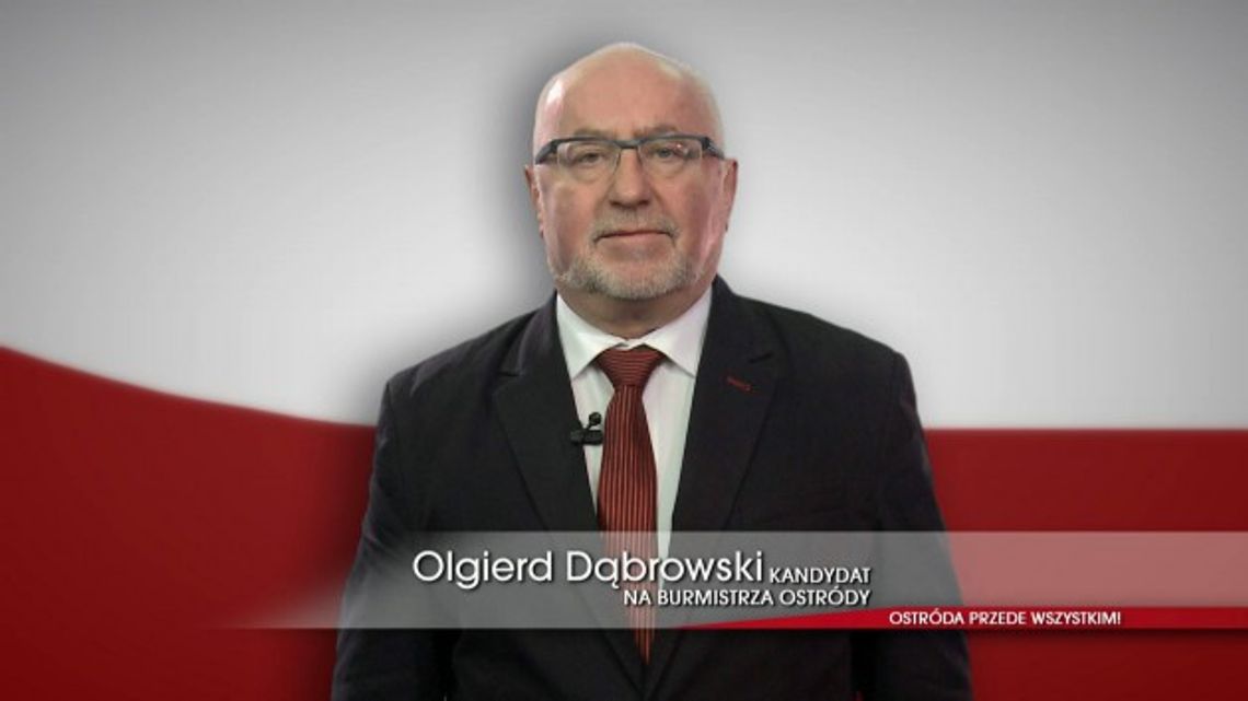 OLGIERD DĄBROWSKI - PODZIĘKOWANIE