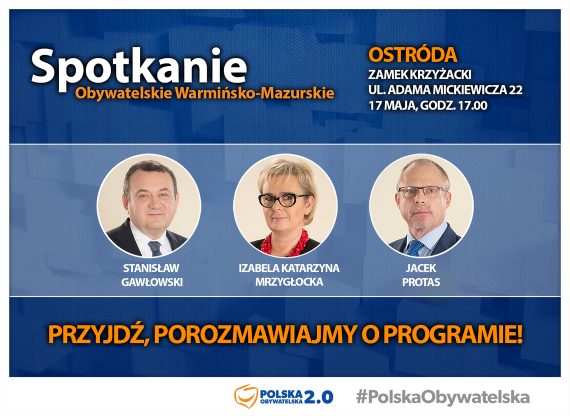 SPOTKANIE OBYWATELSKIE WARMIŃSKO-MAZURSKIE