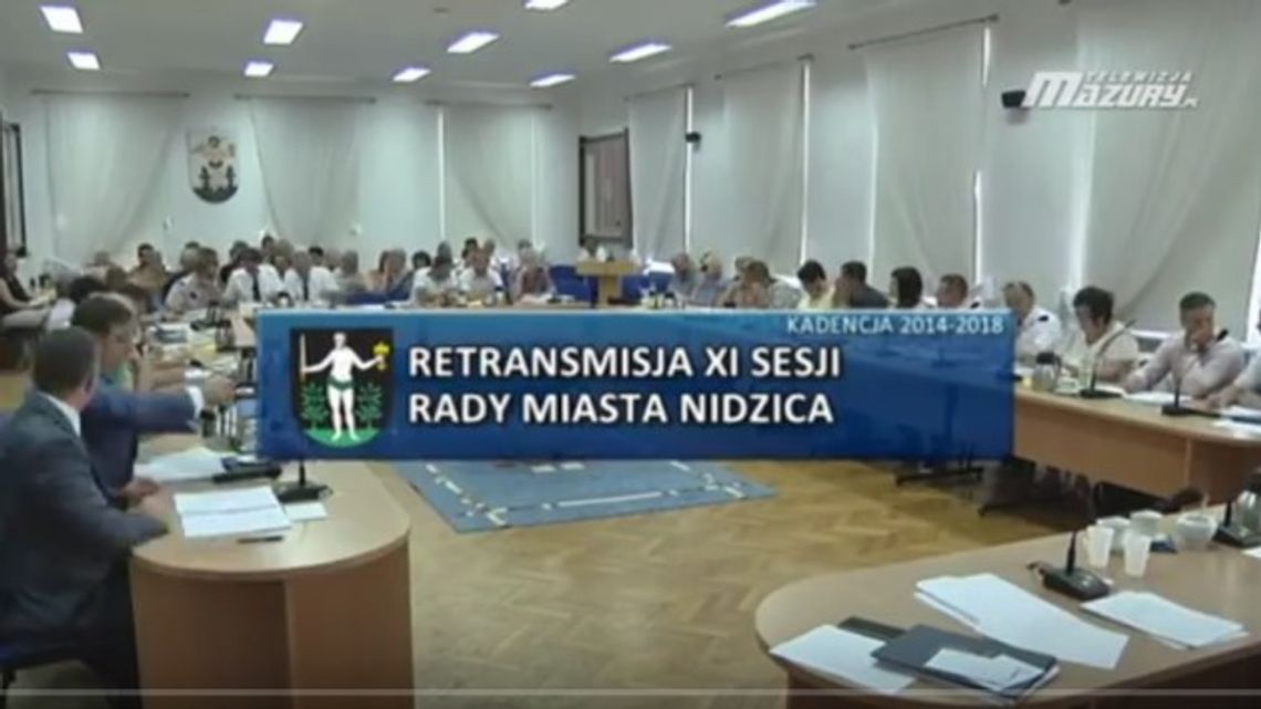 XI SESJA RADY MIASTA NIDZICA 