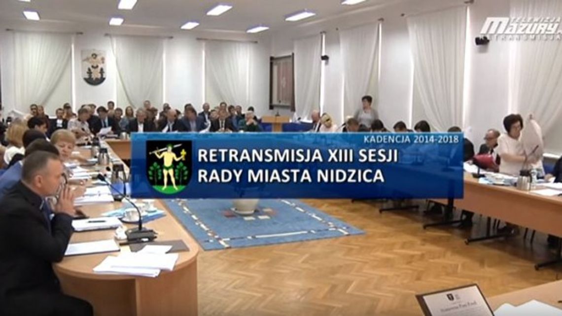 XIII SESJA RADY MIASTA NIDZICA